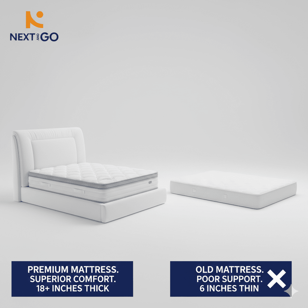 Best mattress height… Does firmness affect comfort? - Nexttgo.com