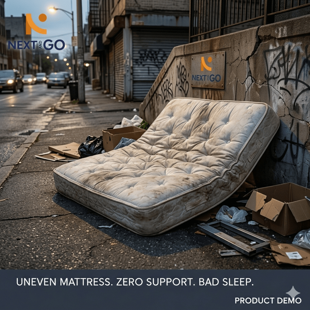 Why do you feel that the mattress has become uncomfortable after a while? - Nexttgo.com