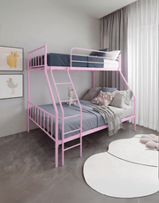 سرير بطابقين ستيل 180×140×203 سم - زهري كود Bunkbed13004 _