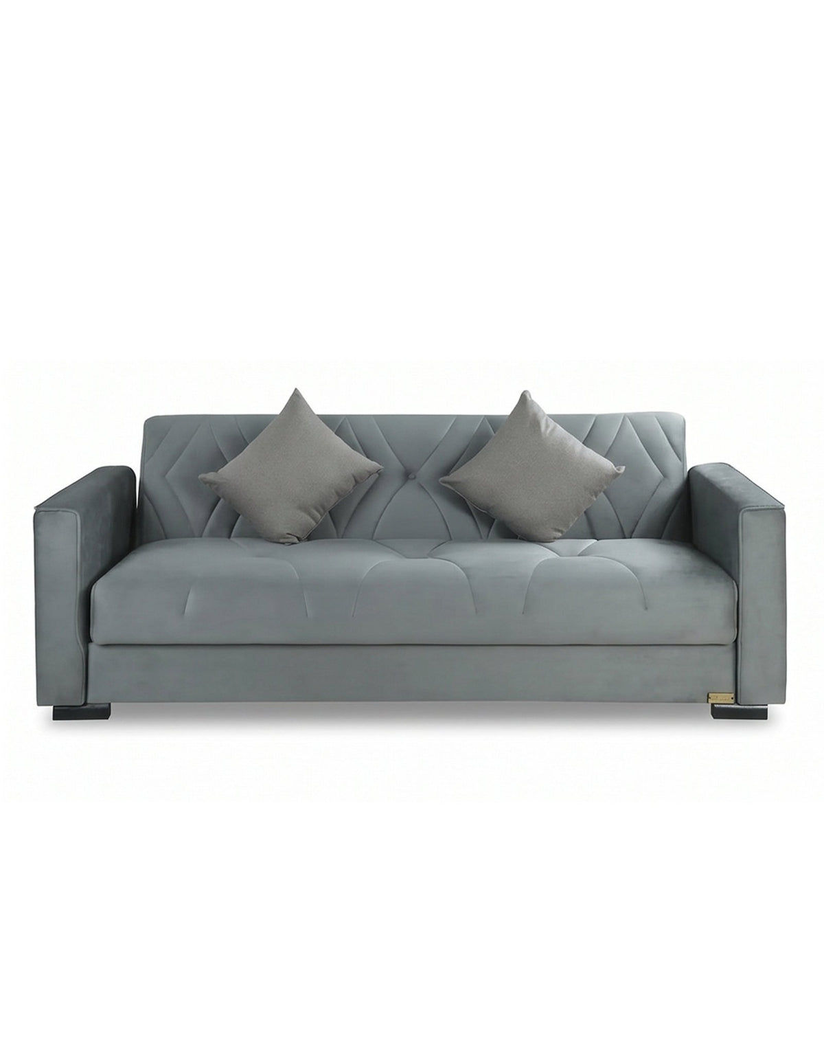 2020 صوفا بد الدورا رمادى فاتح كنبة سرير - اثاث _ sofa bed