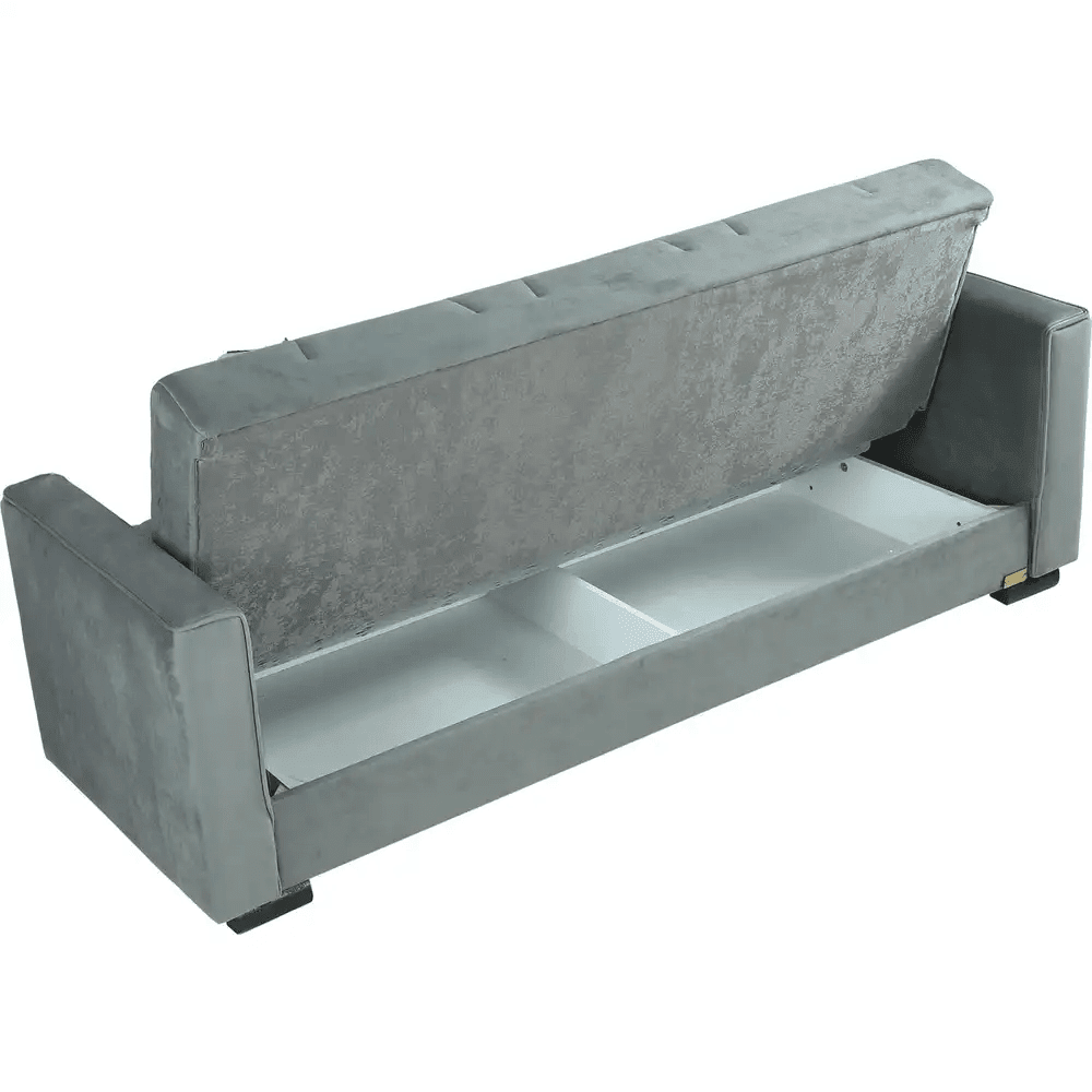 2020 صوفا بد الدورا رمادى فاتح كنبة سرير - اثاث _ sofa bed