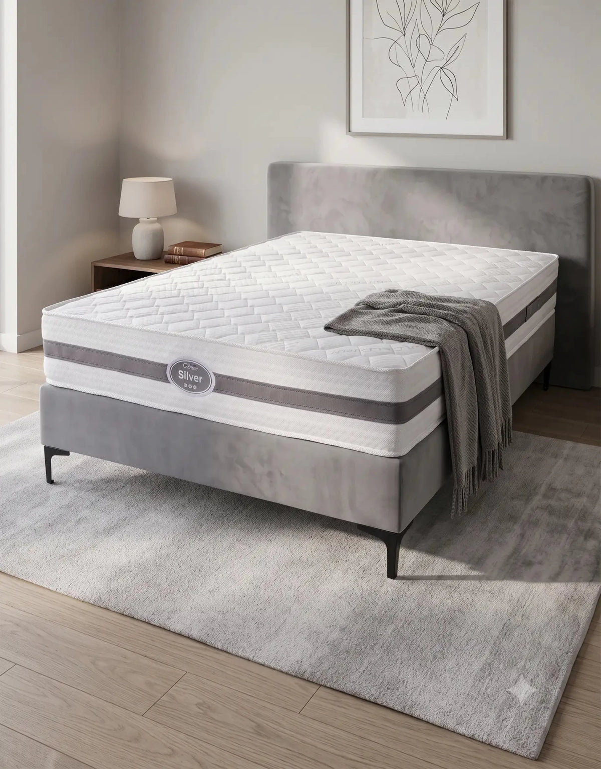 25 cm - مرتبة المامون سيلفر _ mattress