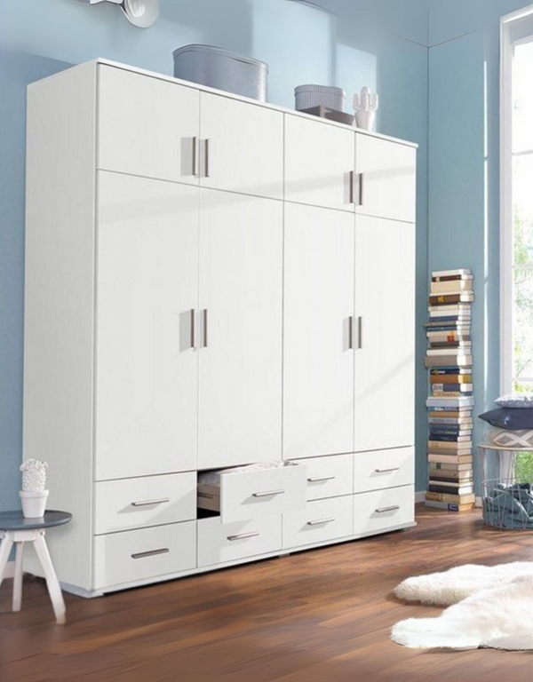 دولاب 2 ضلفة و ادراج 200*40*240سم كود Wardrobe17021