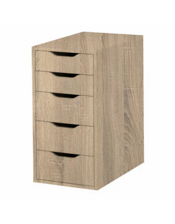وحدة ادراج ام دي اف 5 ادراج 37x72x40 سم كود Drawer-unit16017