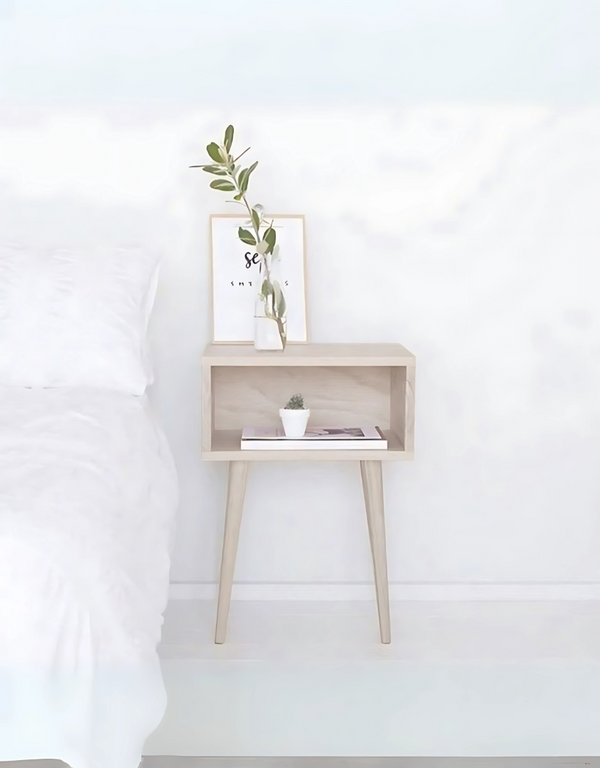 كومود ام دي اف بيج - 60×45×35 سم كود Commode14012