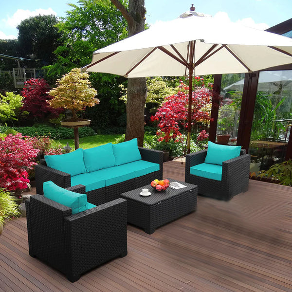 outdoor furniture seating set for the garden