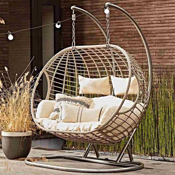 Outdoor furniture swing rattan, multi-colored