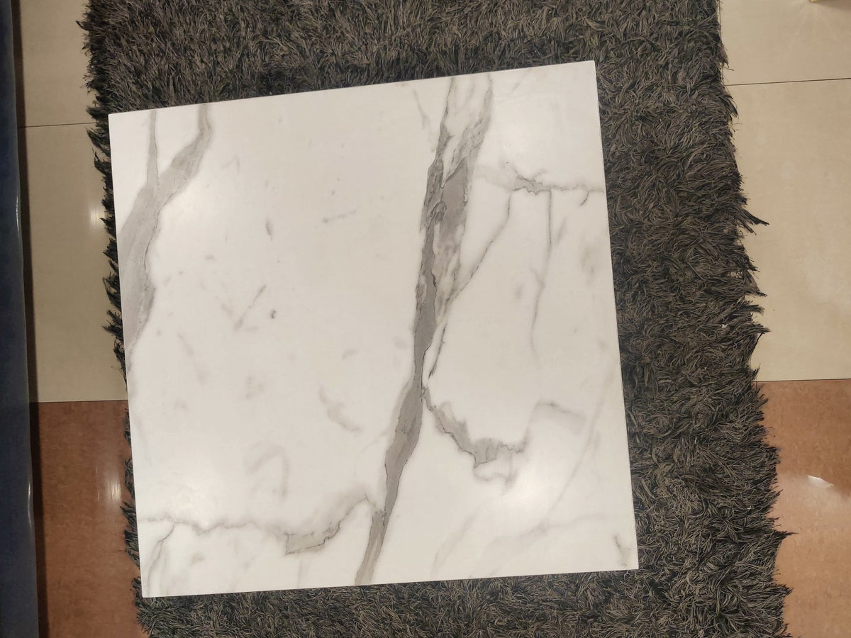 Round Rado white marble table code moderntable7008 - living room