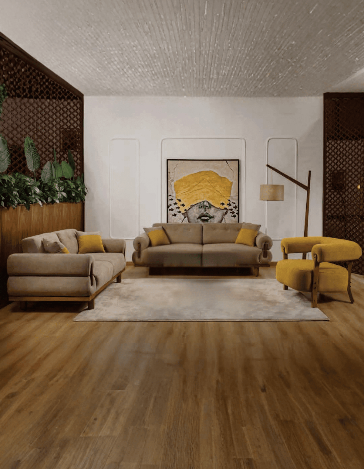 انتريه جلوريا كود TH-lounge 7018 _ living room