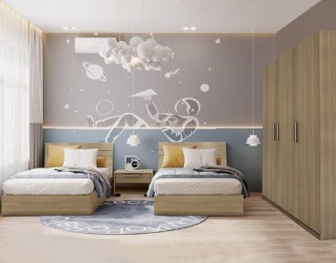 Bedroom12043 - 120 children's and youth bedrooms - Infinity - with two beds - code _ bedrooms