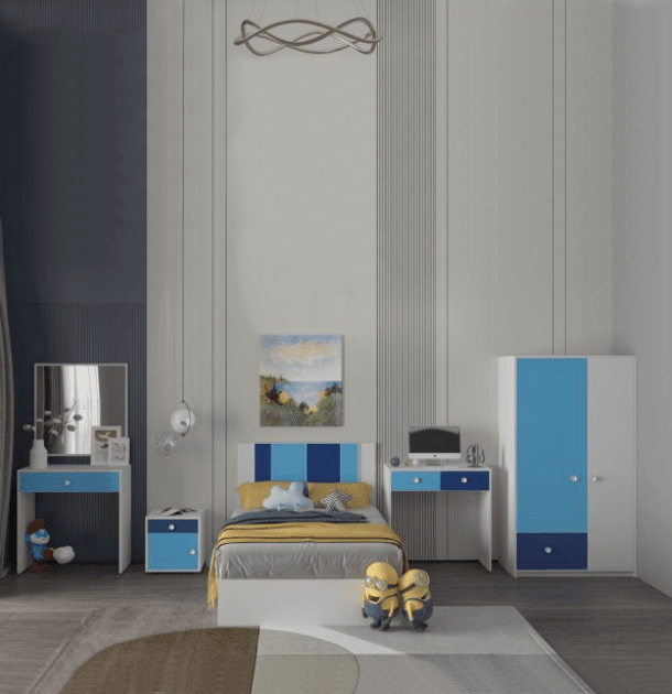 Bedroom12056-120: Children's and Youth Bedrooms - 100cm Size - Code _ Bedrooms