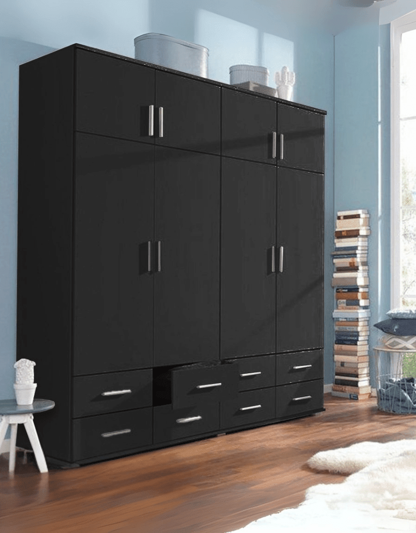 دولاب 2 ضلفة و ادراج 200*40*240سم كود Wardrobe17021 _ دولاب