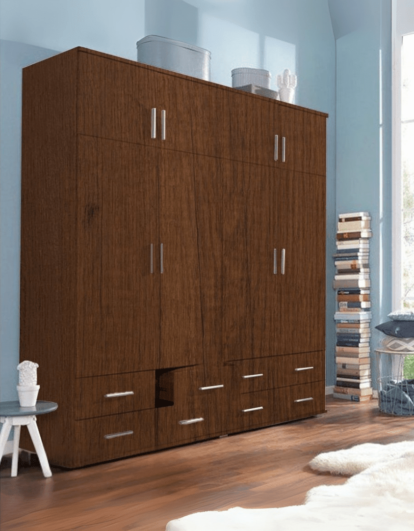 دولاب 2 ضلفة و ادراج 200*40*240سم كود Wardrobe17021 _ دولاب