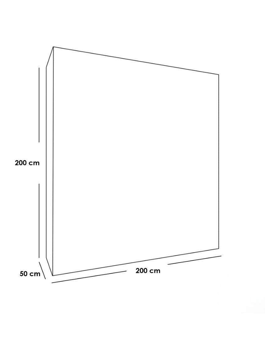 دولاب ام دي اف - 200×50×200 سم كود Dressing15019 _ دريسنج