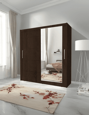 دولاب ام دي اف ضلفتين - 220×120×50 سم كود Wardrobe17000 _ دولاب