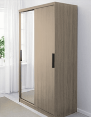 دولاب ام دي اف ضلفتين - 50×195×120 سم كود Wardrobe17022 _ دولاب