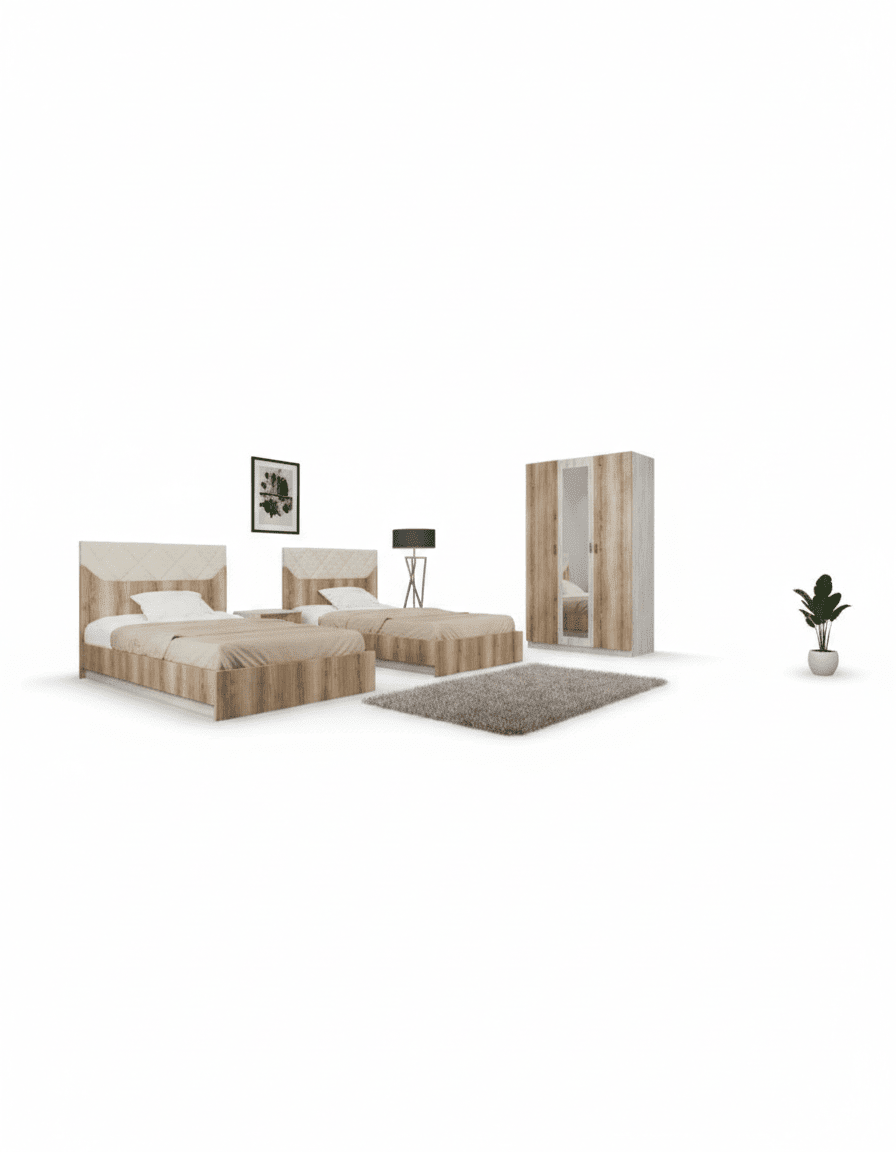 DOM-ALASKA- WRS160- TBR004 children and youth bedroom - code _ bedrooms