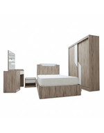DOM-CLARA-1BED TBR006- (WRS120) غرفة نوم اطفال وشباب - كود _ غرف نوم