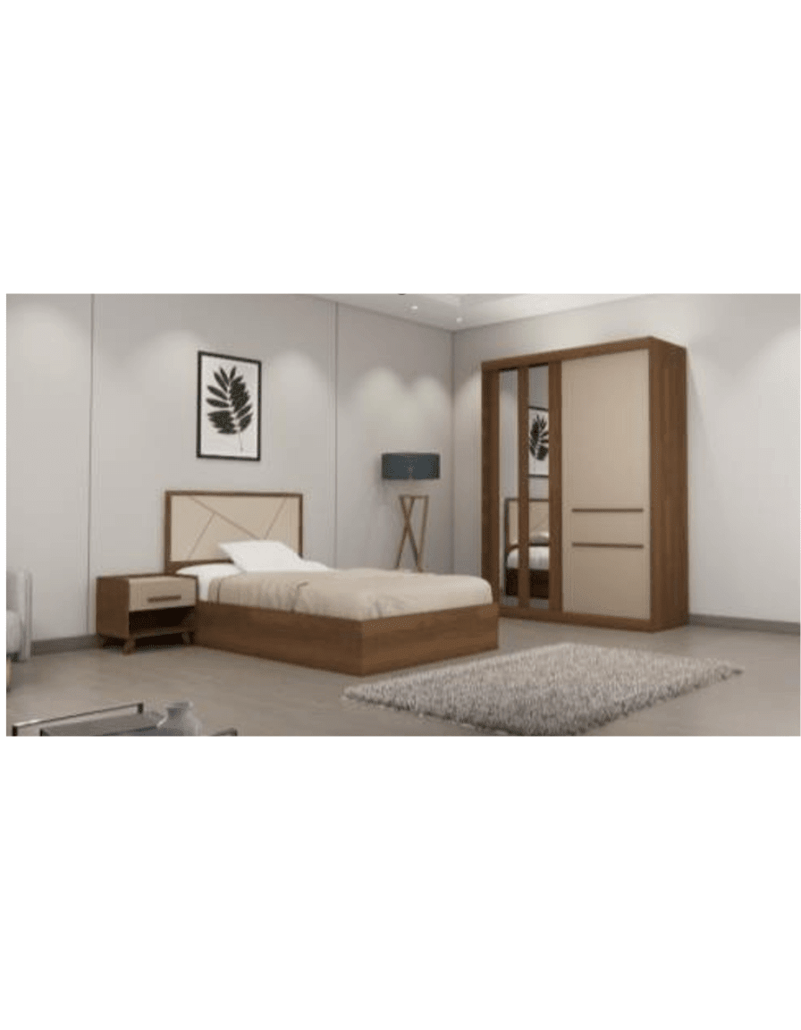 DOM-VINICIA- 1BED- TBR003(120) Kids and teens bedrooms code _ bedrooms