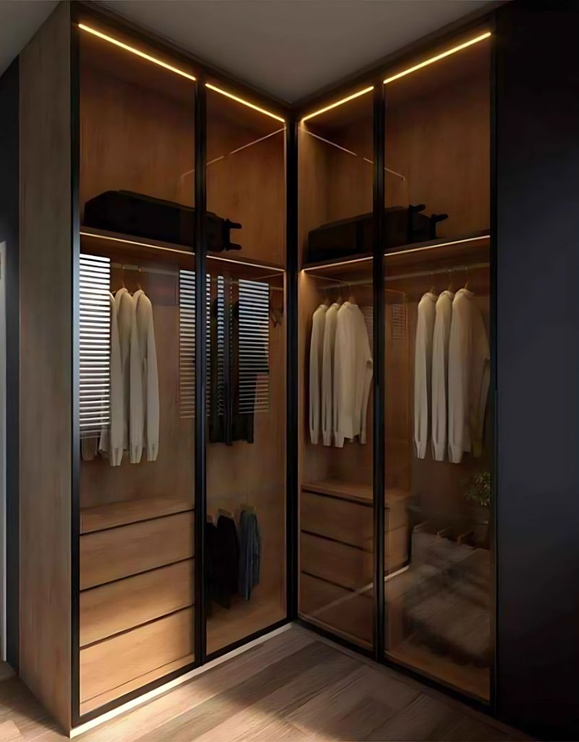 درسينج خشب ام دي اف أسود و بيج - 220×120×50 سم كود Dressing15011 _ دريسنج