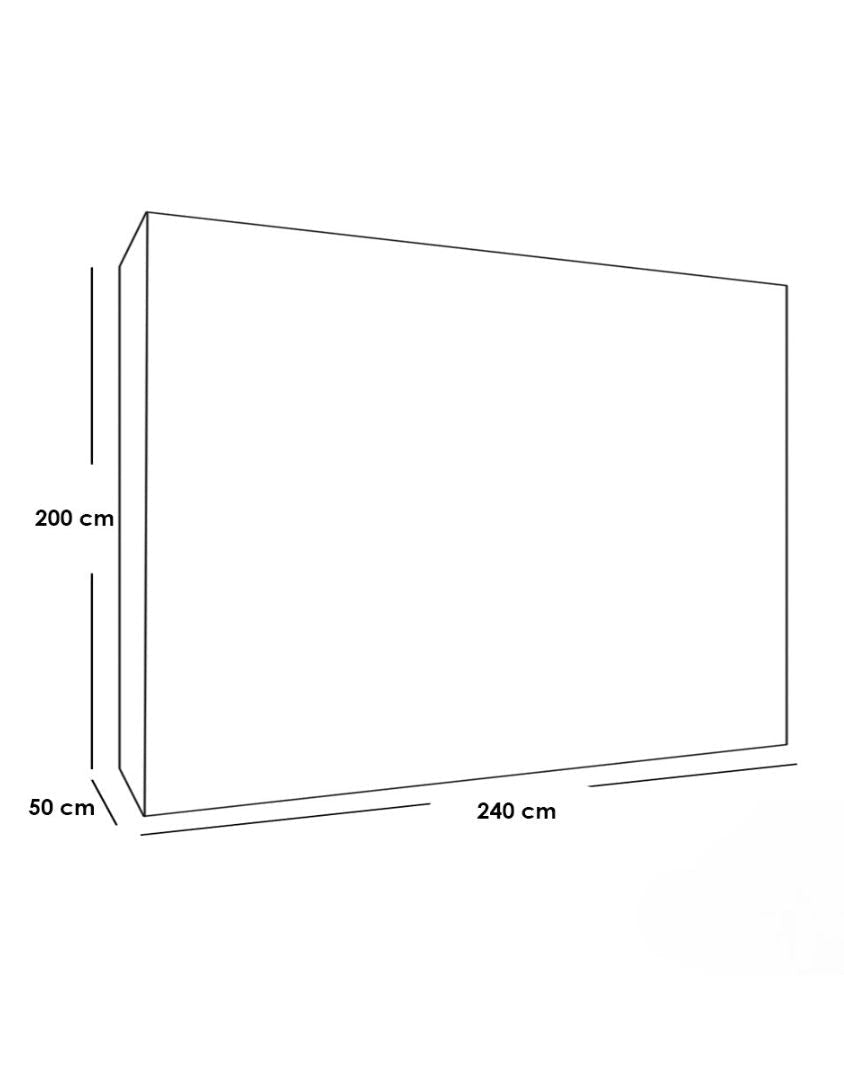 دريسنج ام دي اف - 200×240×200×50 سم كود Dressing15018 _ دريسنج