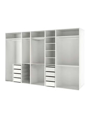 دريسنج ام دي اف ابيض - 200×240×200×50 سم كود Dressing15017