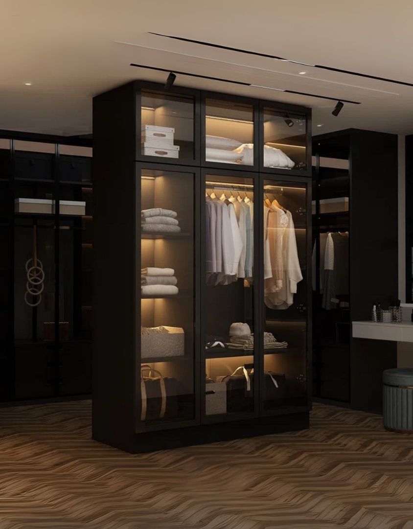 دريسنج ام دي اف اسود - 240×150×50 سم كود Dressing15012 _ دريسنج