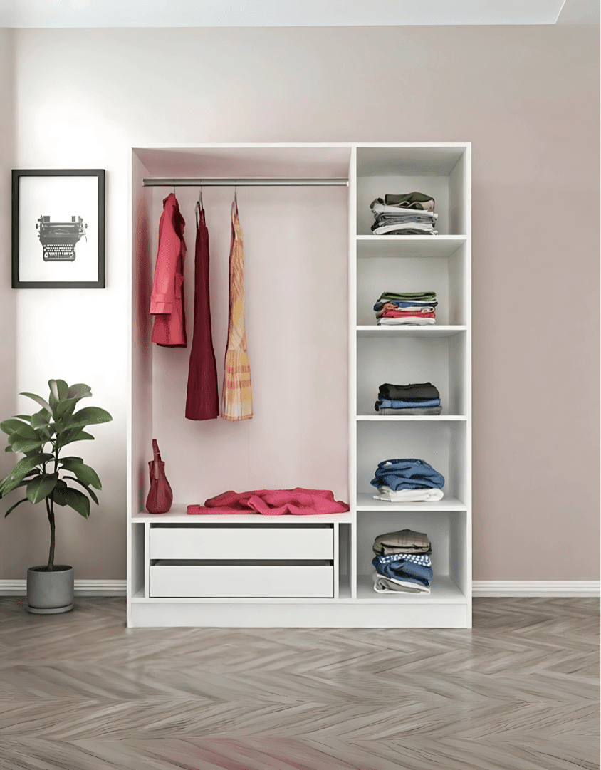 دريسينج ابيض - 135×190×52 سم كود Dressing15003 _ دريسنج