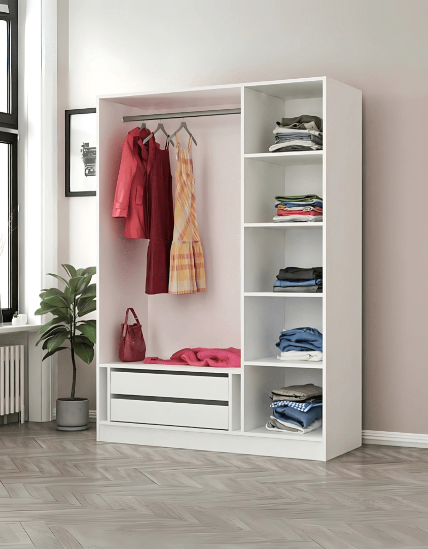دريسينج ابيض - 135×190×52 سم كود Dressing15003 _ دريسنج