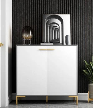 White shoe cabinet