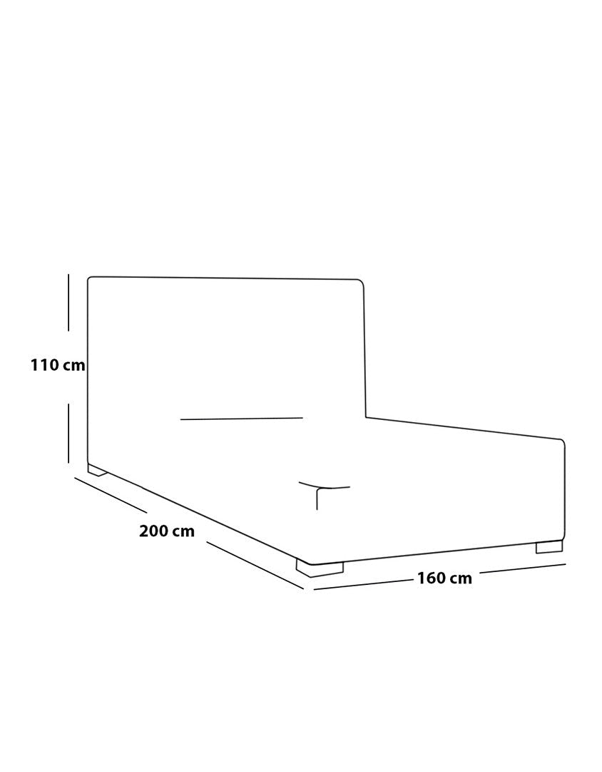 5-piece MDF wood bedroom set - white, code Bedroom12023 _ bedroom