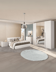 غرفة نوم خشب ام دي اف 4 قطع - أبيض كود Bedroom12031 _ غرفة نوم