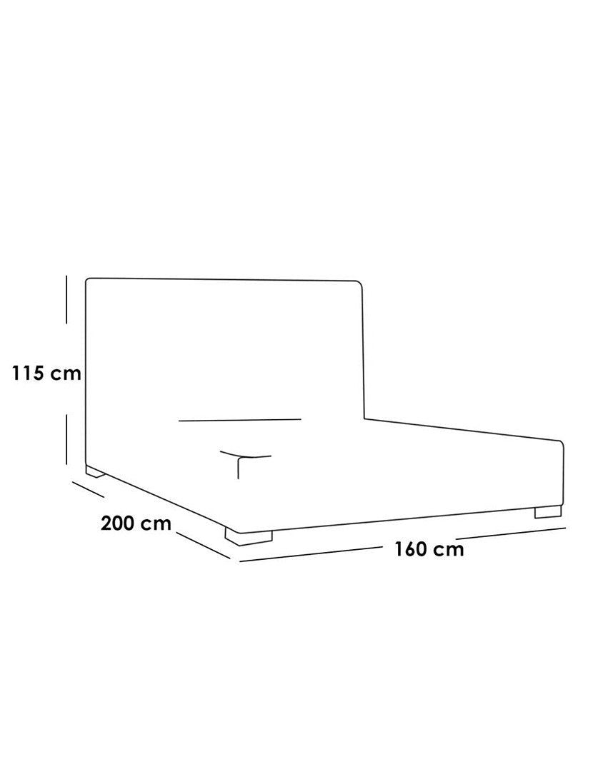 غرفة نوم خشب ام دي اف 4 قطع - بيج كود Bedroom12003 _ غرفة نوم