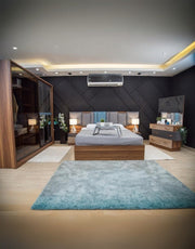 غرفة نوم خشب ام دي اف 5 قطع - متعدد الالوان كود Bedroom12018 _ غرفة نوم