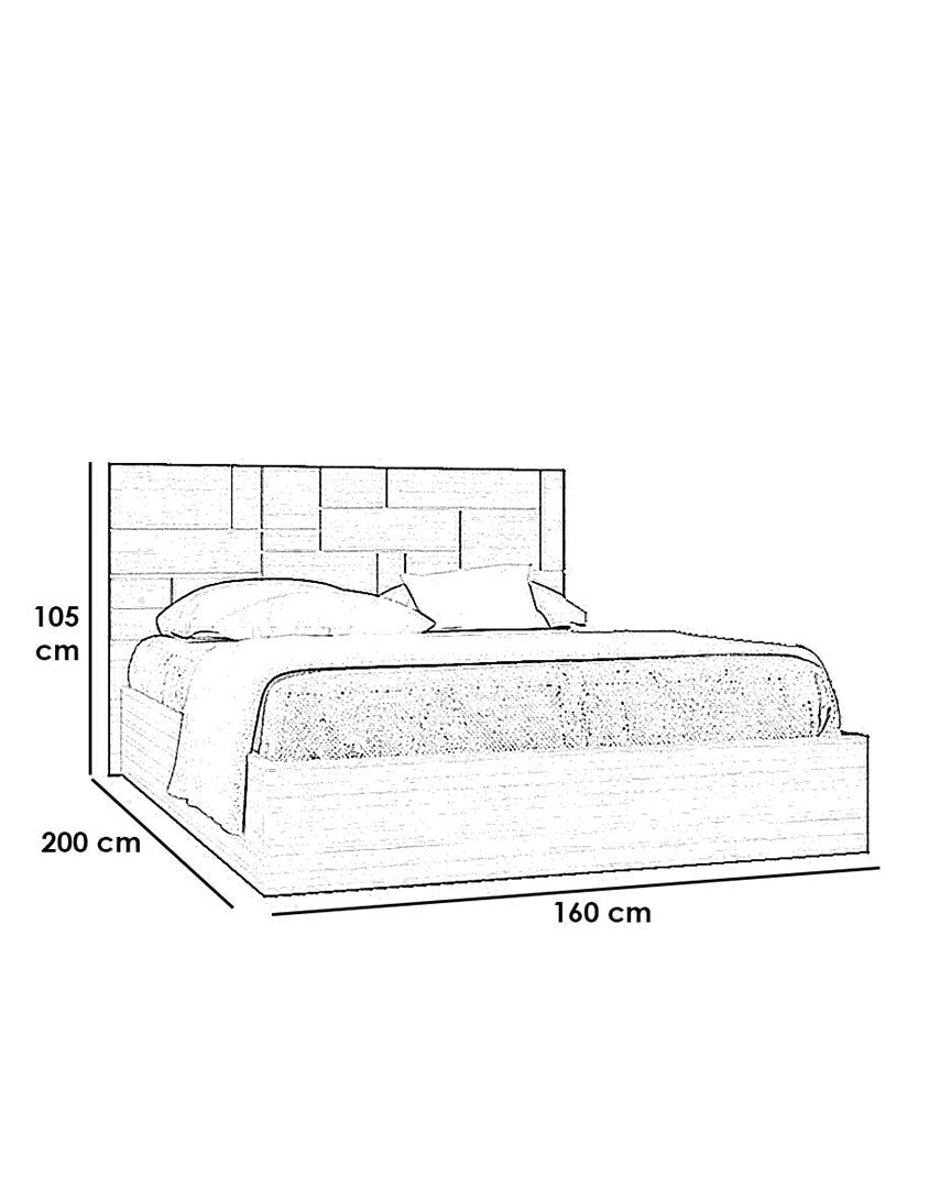 غرفة نوم خشب ام دي اف 6 قطع - بنى و بيج كود Bedroom12002 _ غرفة نوم