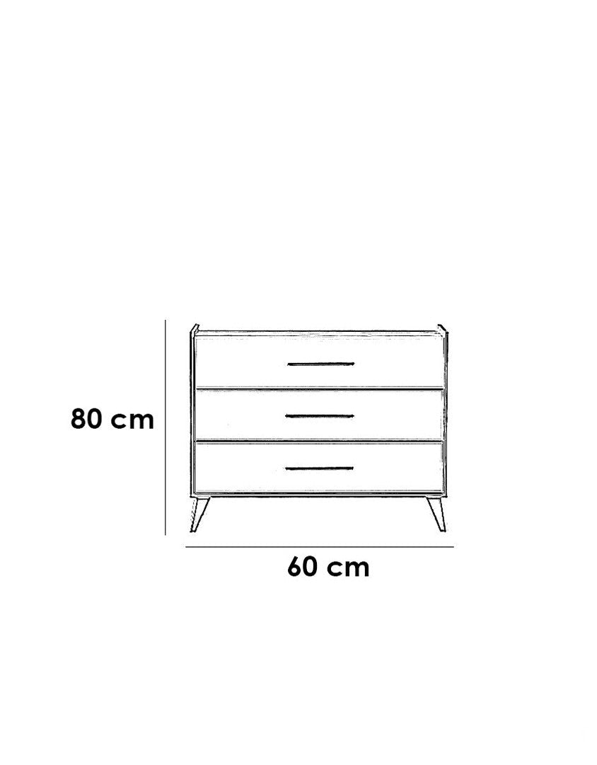 European Union wood bedroom set, 6 pieces - brown and white, code Bedroom12012 _ bedroom