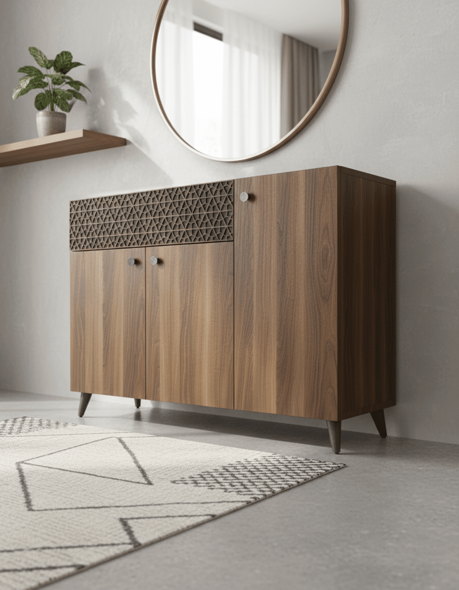 Modern sideboard, code DOM-ARABESQUE-SR116 _ shoe cabinet