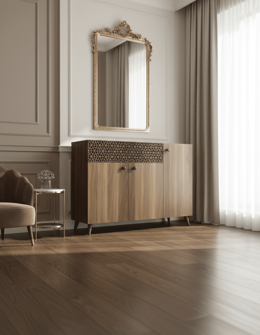 Modern sideboard, code DOM-ARABESQUE-SR116 _ shoe cabinet