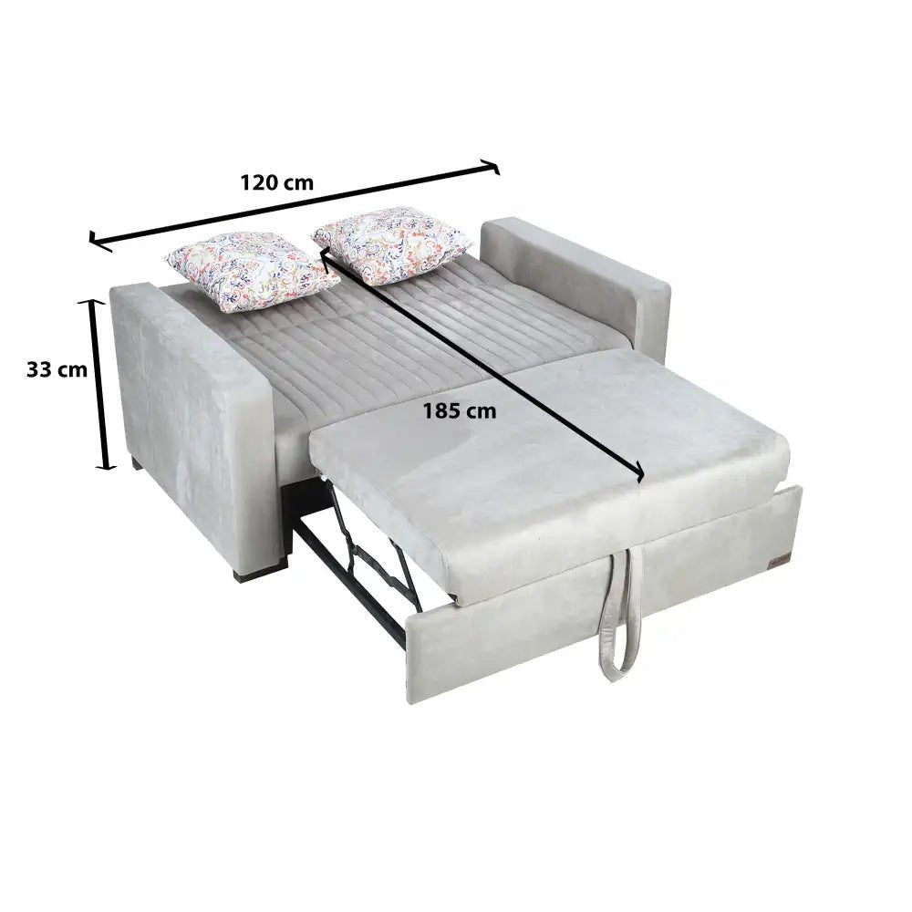 Dora Amza Silver sofa bed - furniture _ sofa bed