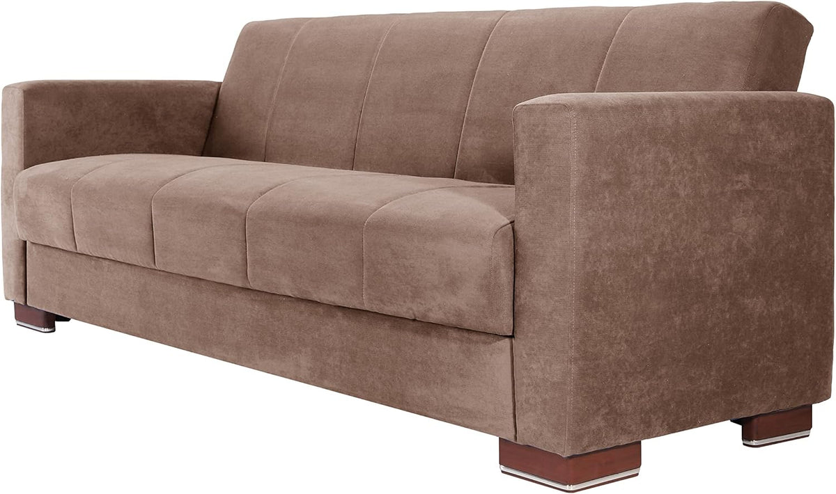 Dora Viola Brown sofa bed - furniture