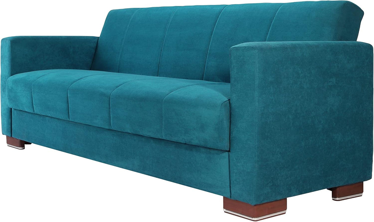 Dora Viola Petrol sofa bed - furniture _ sofa bed