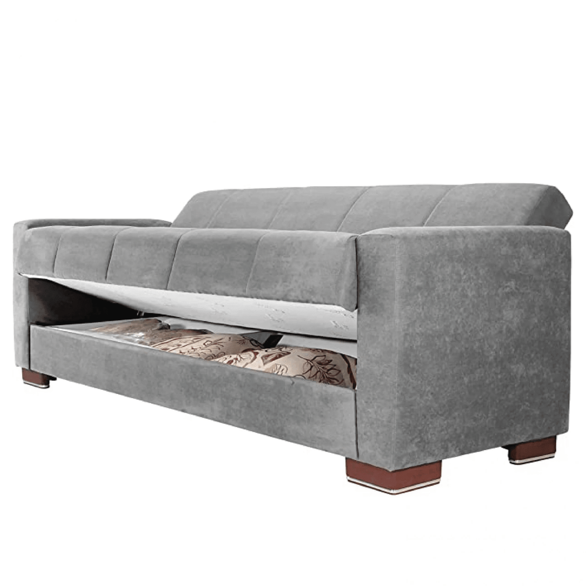 Dorra Viola Gray sofa bed - furniture _ sofa bed