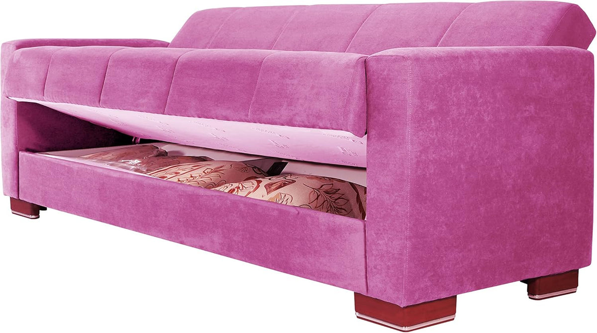 كنبه سرير الدورا فيولا روز - اثاث _ sofa bed
