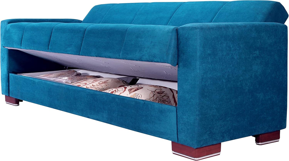 Dora Viola Turquoise Sofa Bed - Furniture _ sofa bed