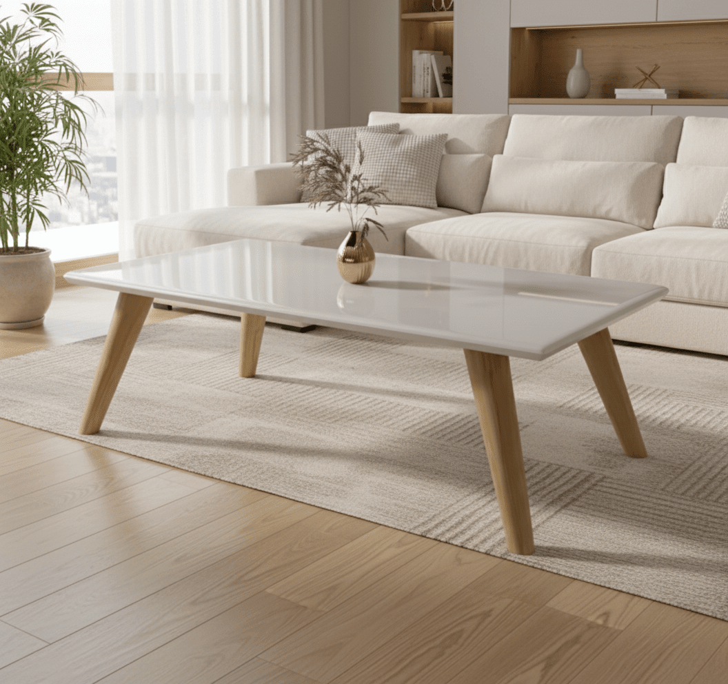 كود app-moderntable7010 اسيل ترابيزات انتريه مودرن – ابيض _ ترابيزه مودرن