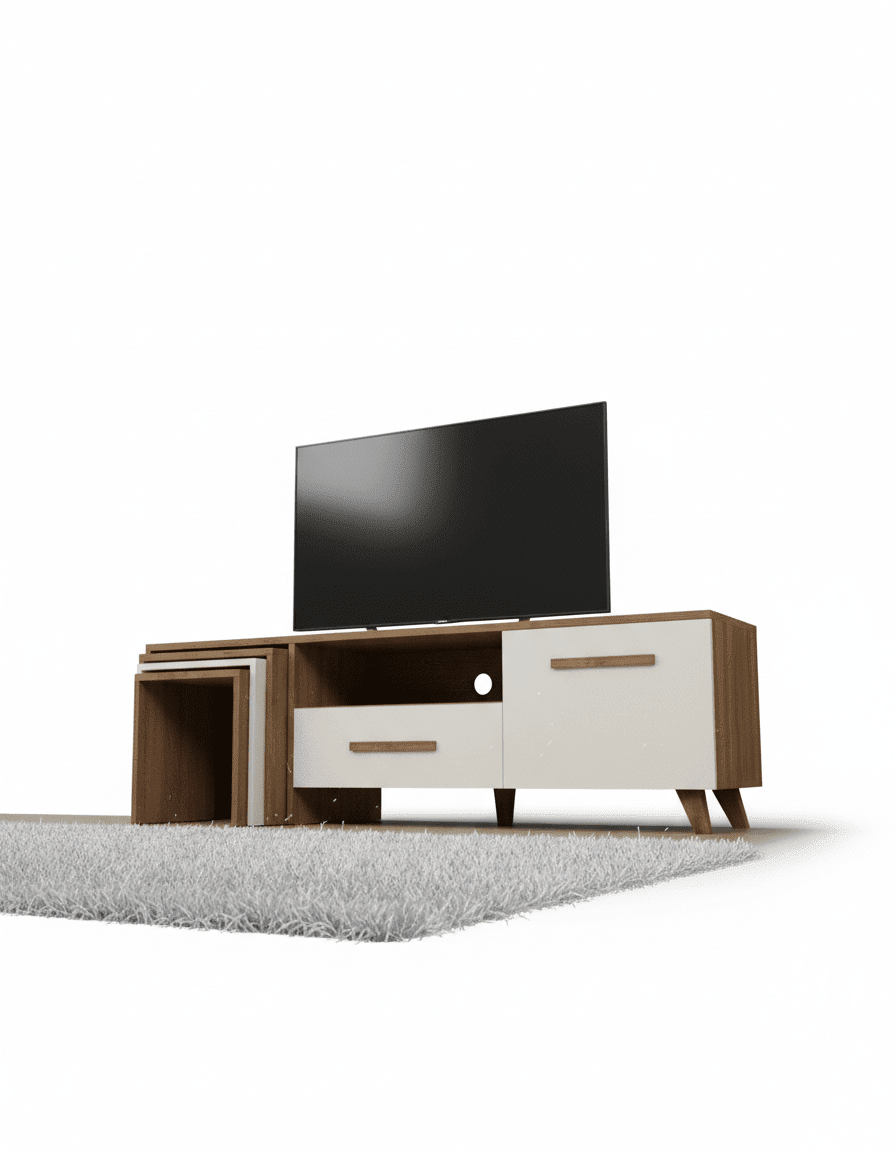 Code – Modern TV Cabinet – DOM-VINICIA-TVU003 _ TV Unit