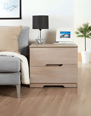 كومود ام دي اف بيج - 50×50×40 سم كود Commode14002