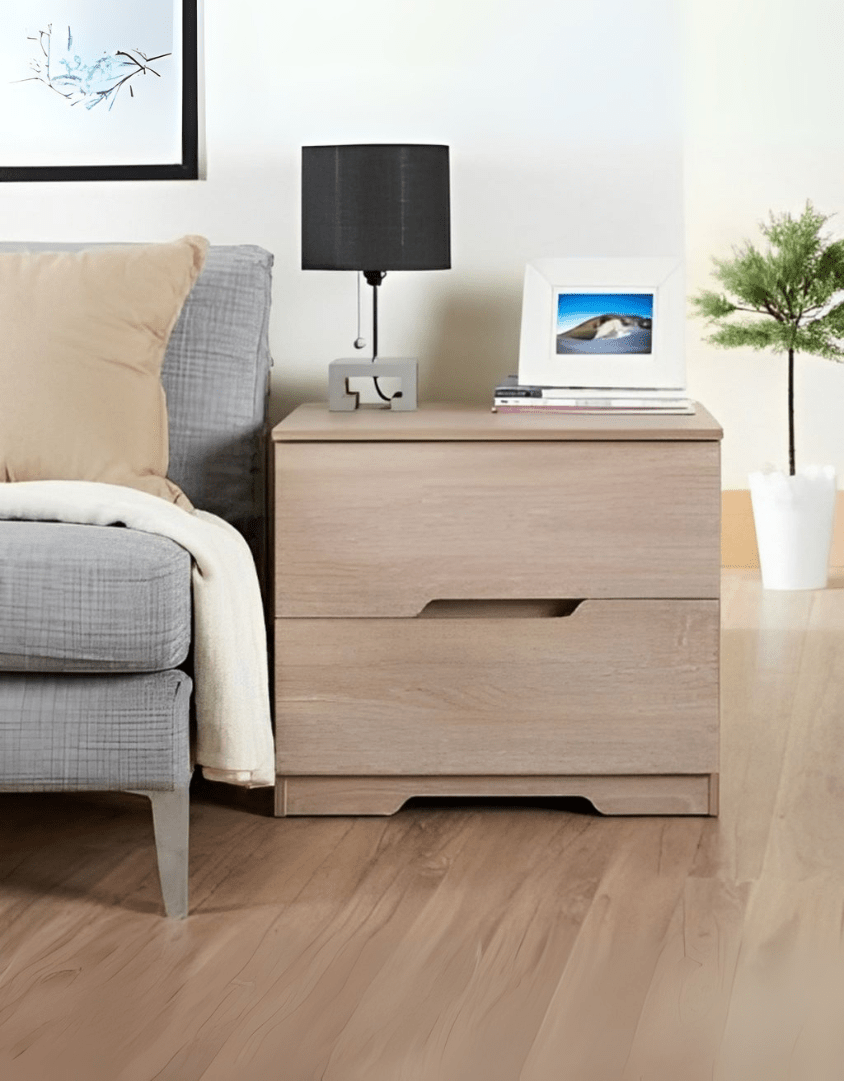 كومود ام دي اف بيج - 50×50×40 سم كود Commode14002