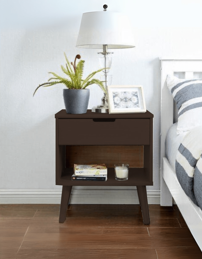 كومود خشب ميلامين ام دي اف أسباني - 50×40×50 سم كود Commode14005 _ كومود