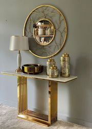 Console + mirror code Stainlesstable6018 _